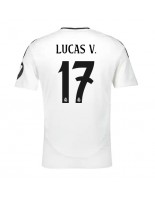 Real Madrid Lucas Vazquez #17 Domácí Dres 2024-25 Krátký Rukáv